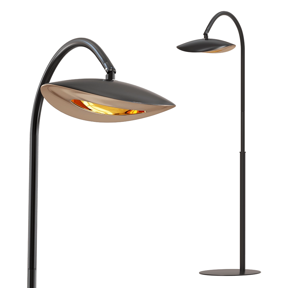 Phormalab - Floor standing lamp with arc Hotdoor HCA03 3D Model