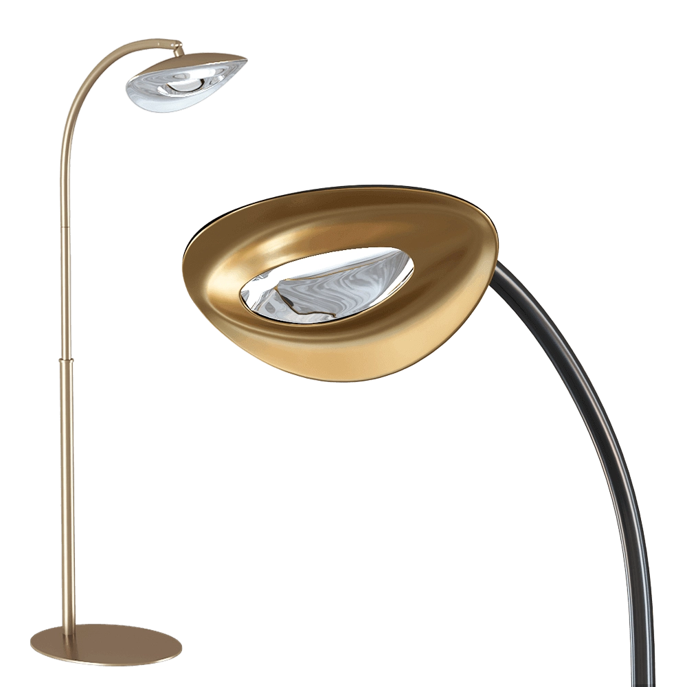 Phormalab - Single floor lamp with medium arc Hotdoor HCA02 3D Model