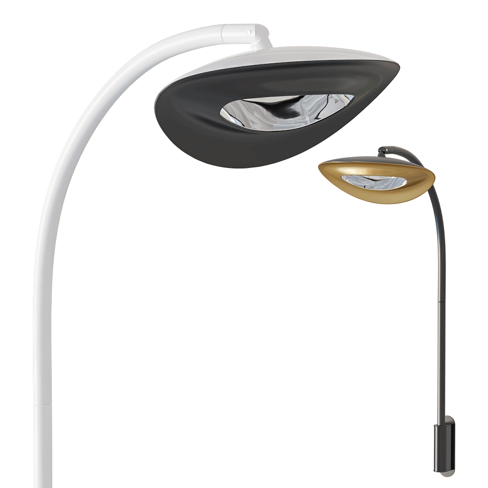 Phormalab - Wall mounting lamp with arc Hotdoor HAA12 3D Model