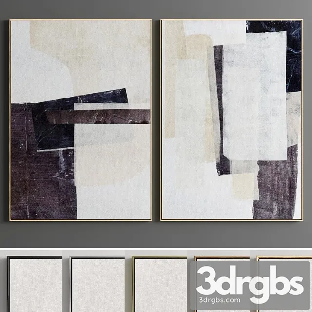 Photo Frame 123 3D Model Free