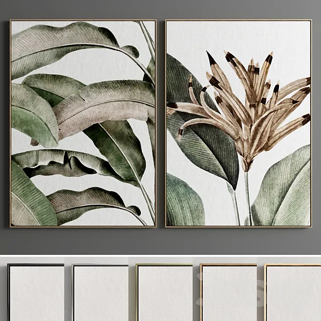 Photo frame 55 3D Model