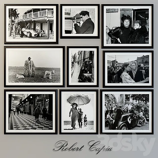 Photo frame c Robert Capia 3D Model