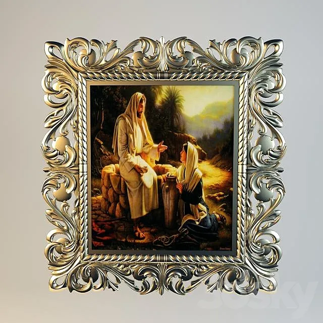 Photo frame picture 3D Model