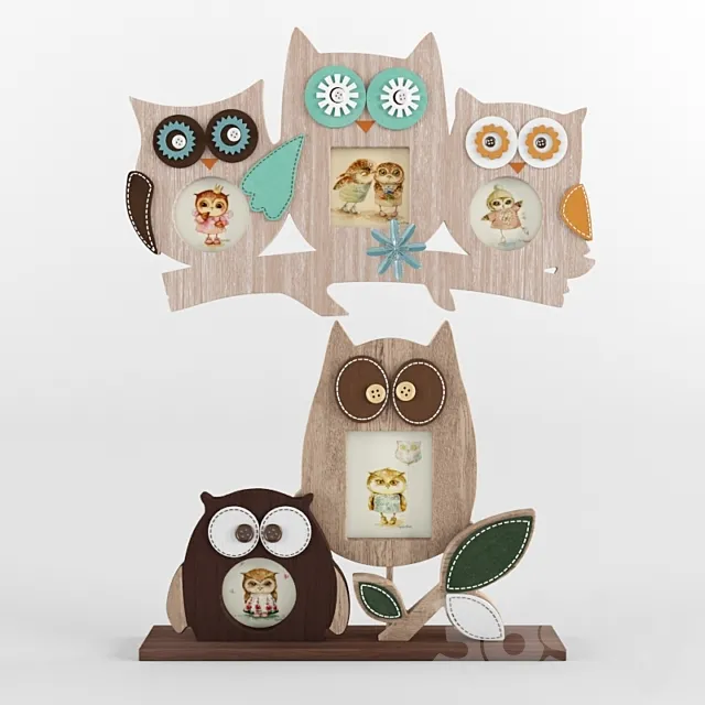 Photo Frames Sovushki 3DModel