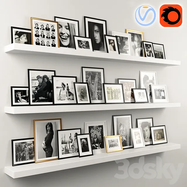 Photo Wall 3DModel