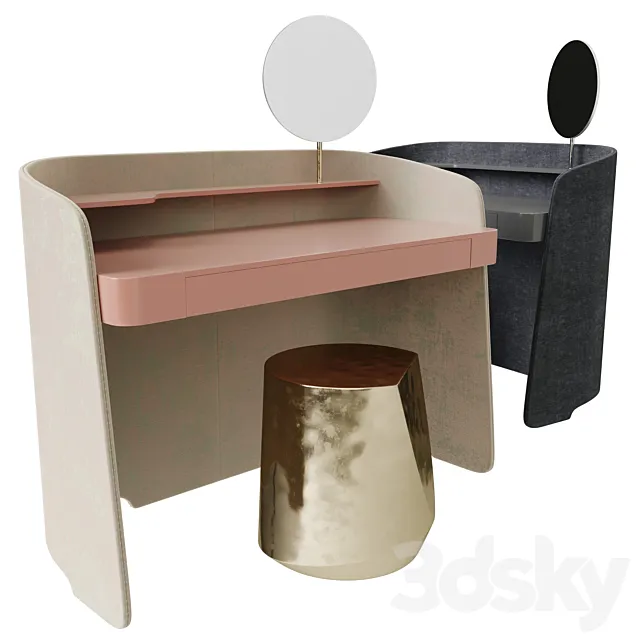 Pianca _ Vanity 3DModel