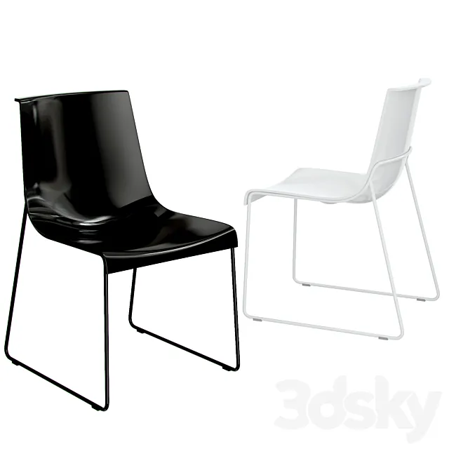 Pianca Nuvola Chair 3D Model