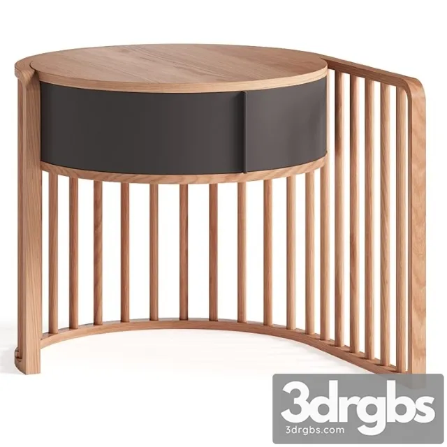 Pianca Palu Bedside Table 3D Model Free