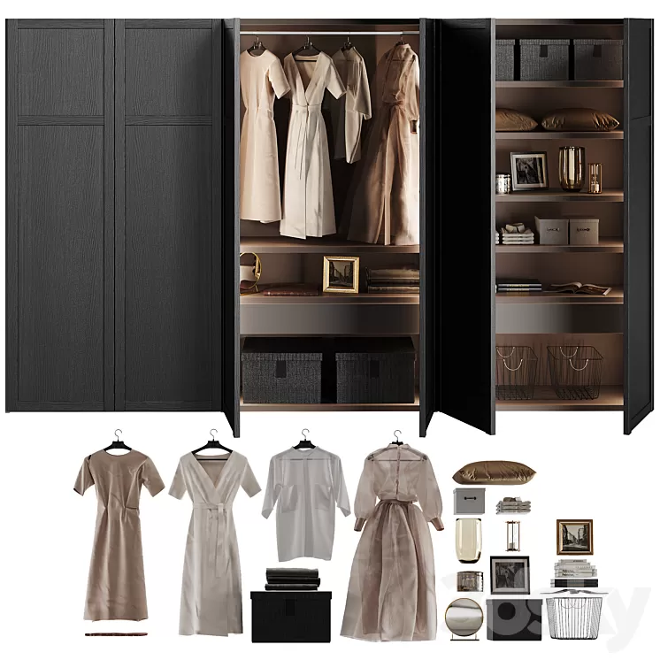 Pianca Verona Wardrobe 3D Model Free