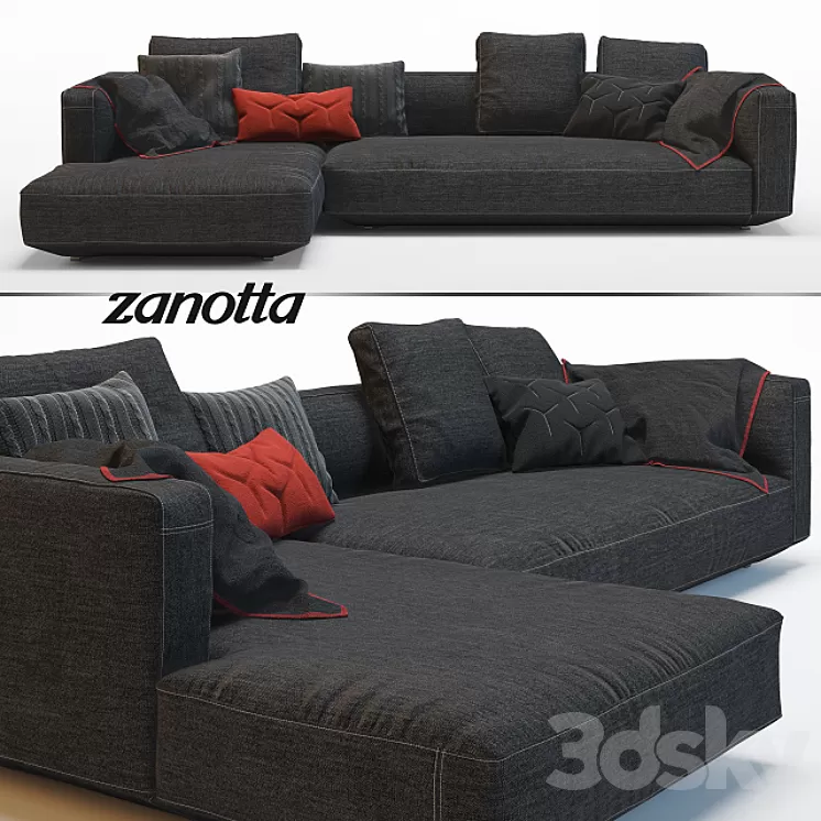 Pianoalto Sofa 3D Model