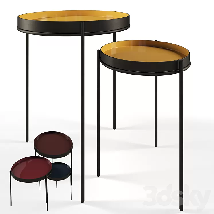Picabea coffee table 3D Model