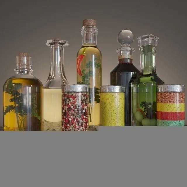 Pickled Wine 3D Model Free