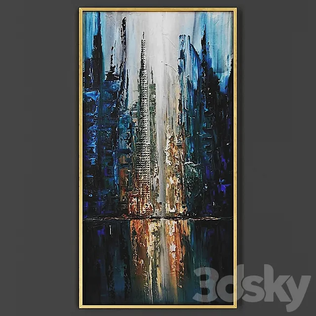 Picture frame 00028-10 3D Model