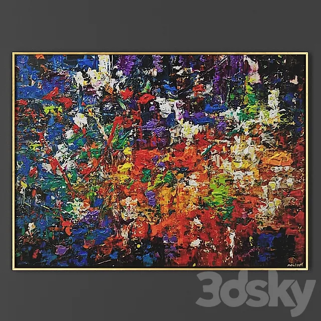 Picture frame 00036-38 3D Model