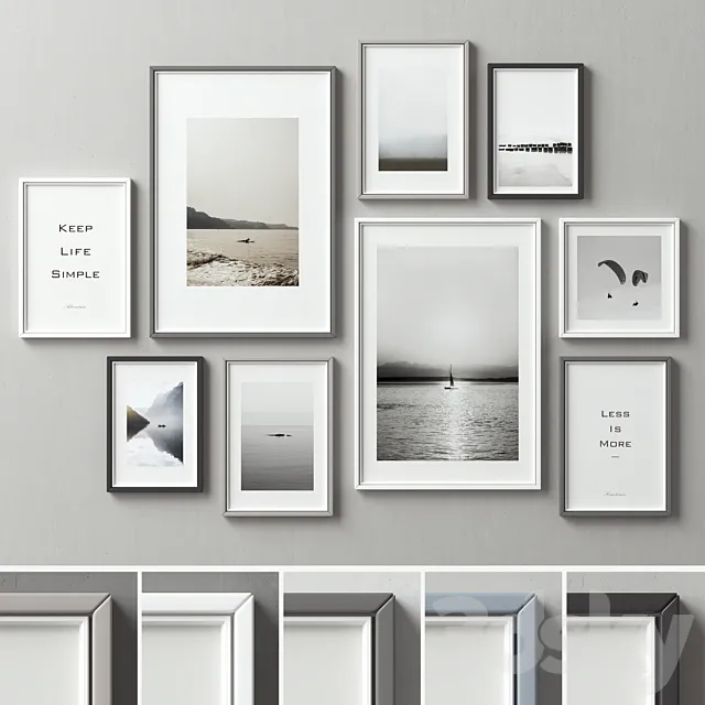 Picture Frames Set-123 Free Download