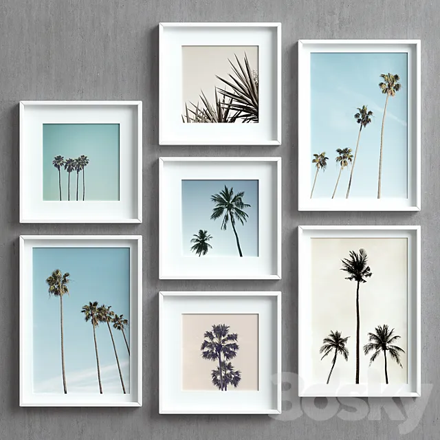Picture Frames Set-41 3DModel