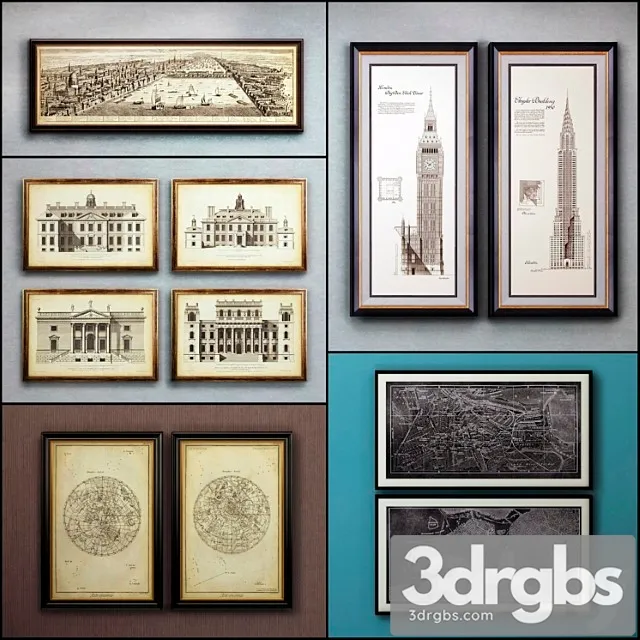 Picture In Ramie 13 Х Collection 32 3D Model Download