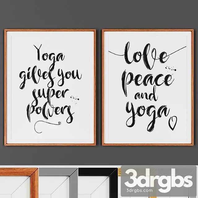 Picture set 000107 3D Model Free