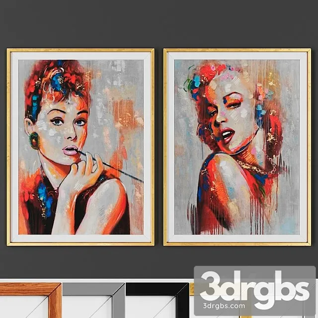 Picture set 000135 3D Model Free