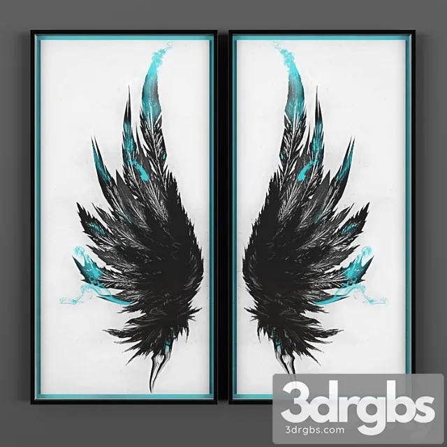 Picture Wings 3D Model Free