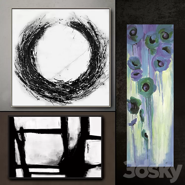 Pictures 146 3D Model