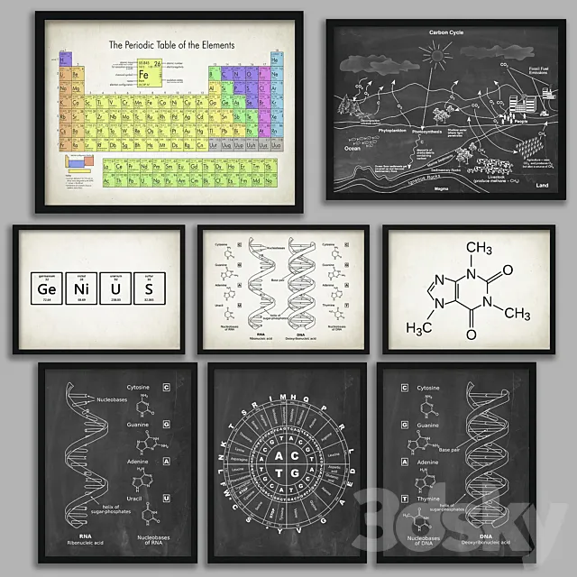 Pictures 153 3D Model