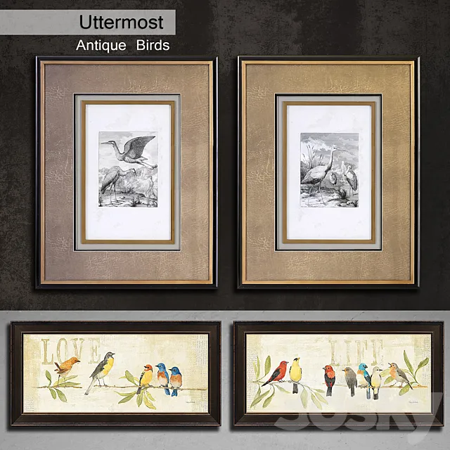 Pictures 168 3D Model