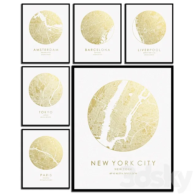 Pictures 187 3D Model