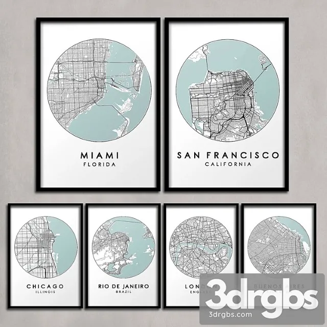 Pictures 240 3D Model Free