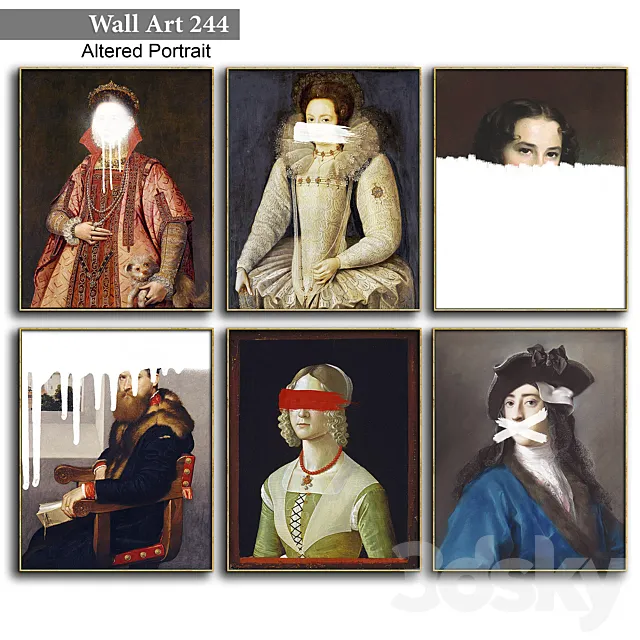 Pictures 244 3D Model