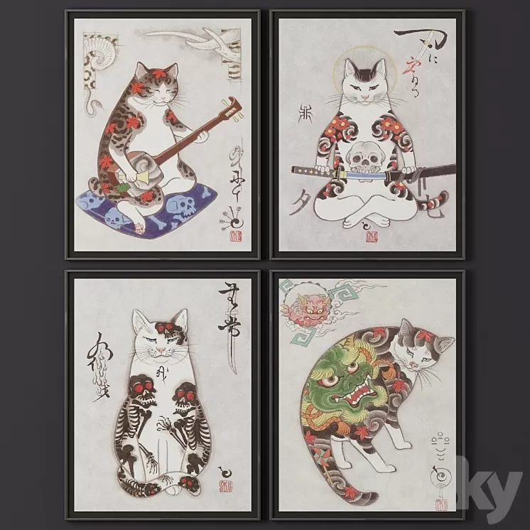 Pictures within 3D Model