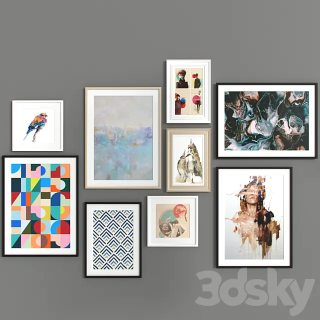 pictures_set_vol_17 3DModel