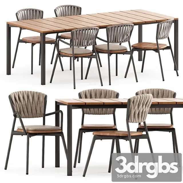 Pier 023 piper 120 121 220 221 by roda 2 3D Model Free