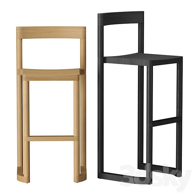 Pier barstool 3D Model