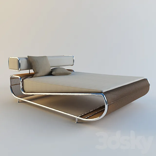 Pierantonio Bonacina _ Tambao Daybed 3D Model