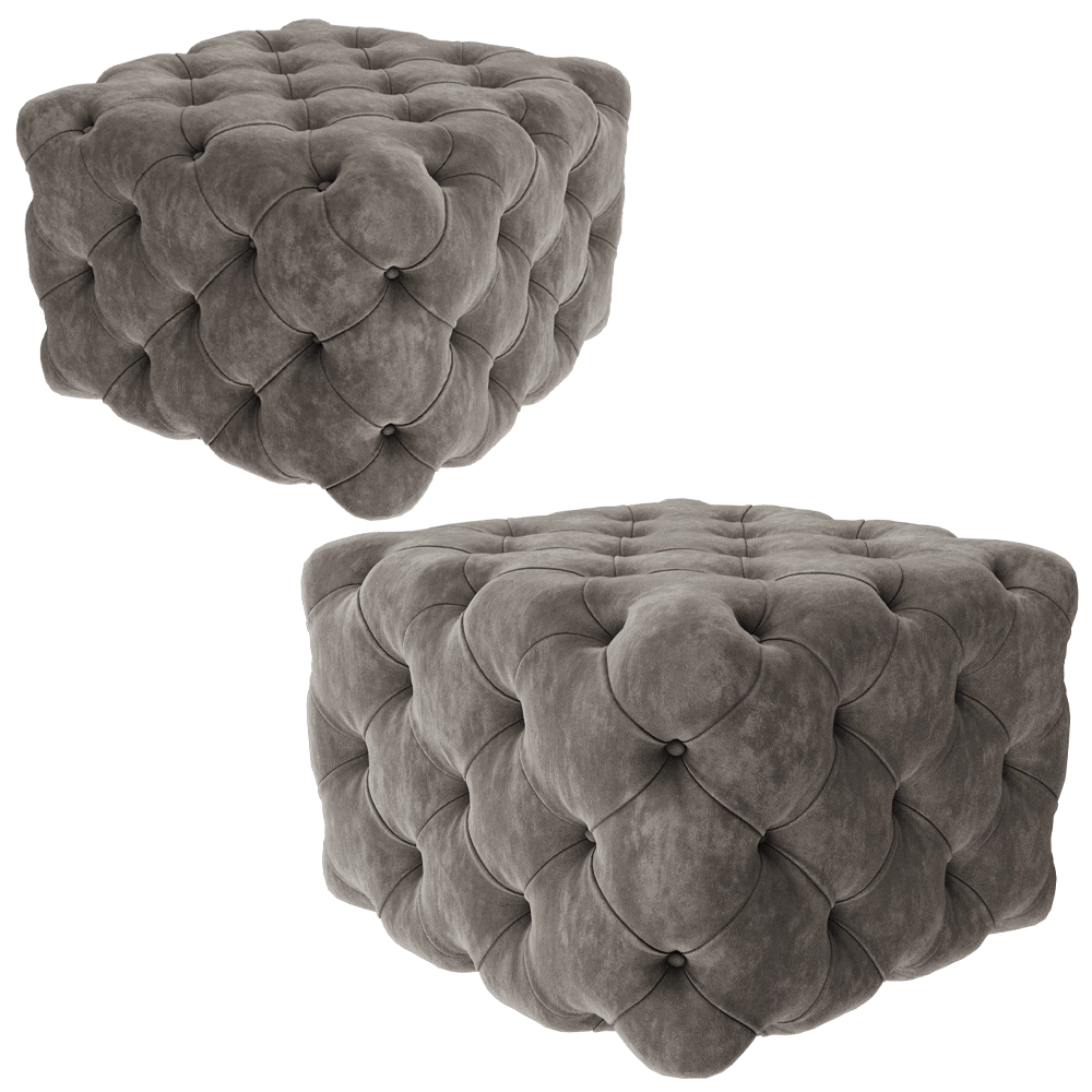Piermaria Design - Pouf CITY QUADRO 3D Model