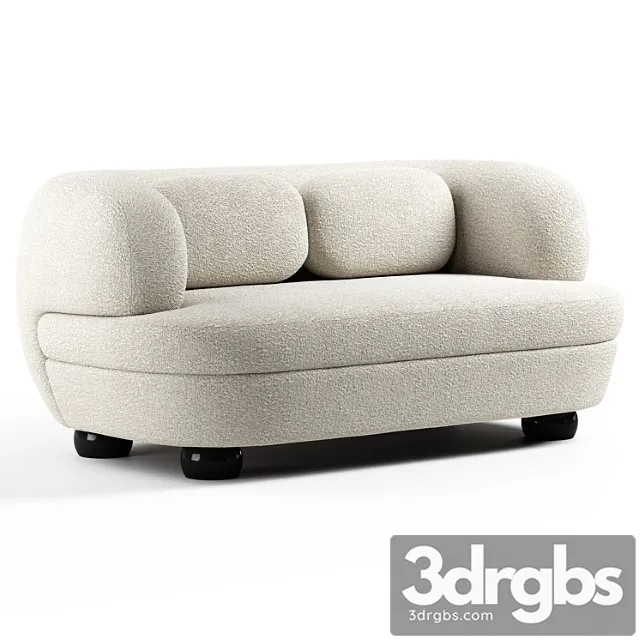 Pierre Augustin Rose The Sofa Vendome 160 3D Model Free