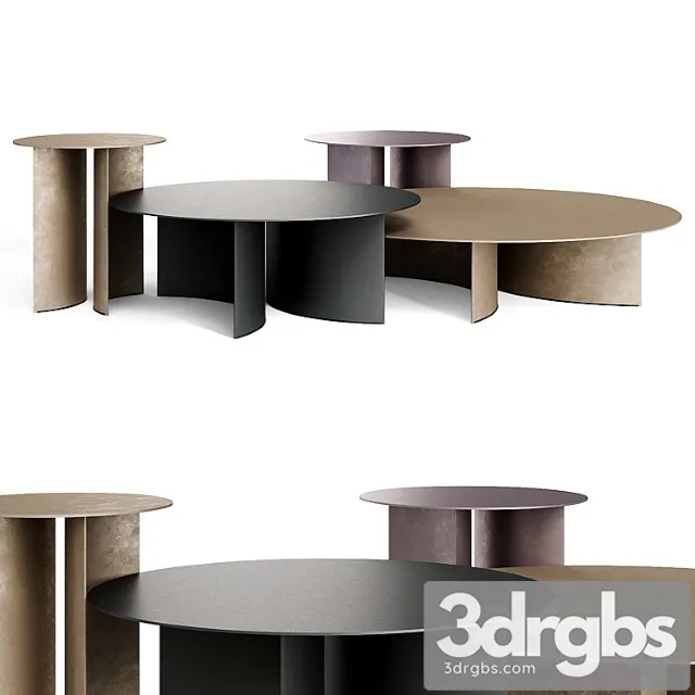 Pierre Coffee Tables By Flou 3D Model Free