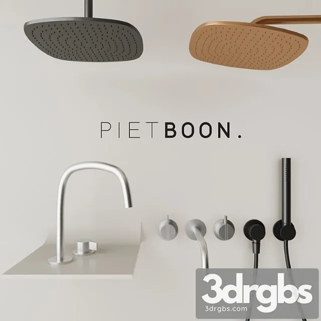 Piet Boon Bath Set 3D Model Free