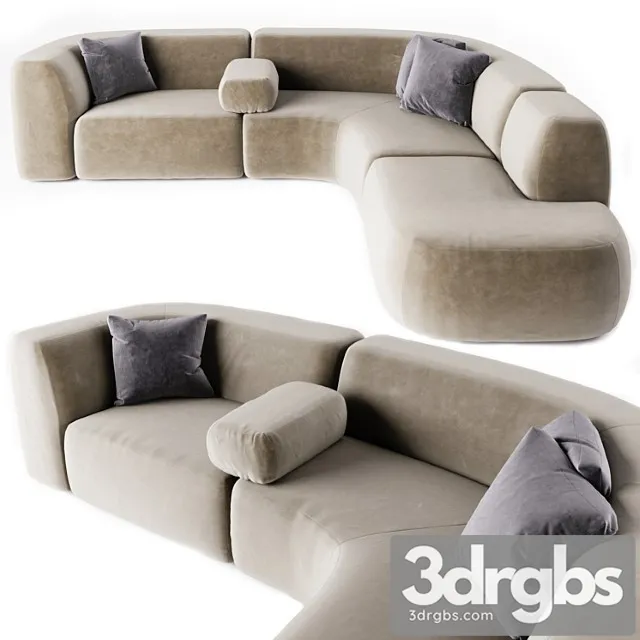 Piet Boon Bo Sofa 3D Model Free