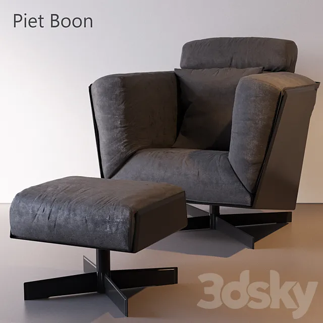 piet boon heit fauteuil 3D Model