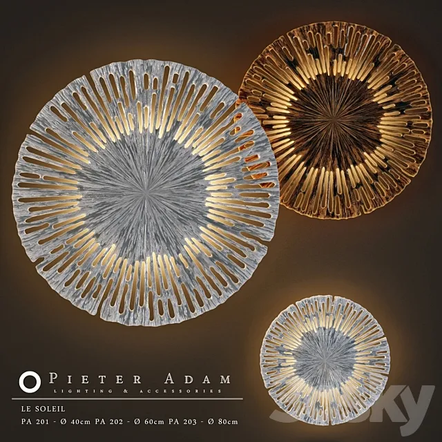 Pieter Adam_Le Soleil 3DModel