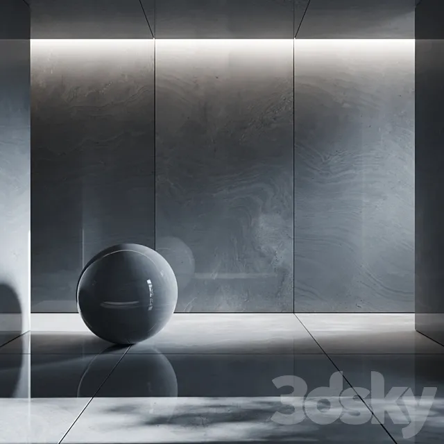 Pietra Del Cardoso Porcelain Tiles 3D Model