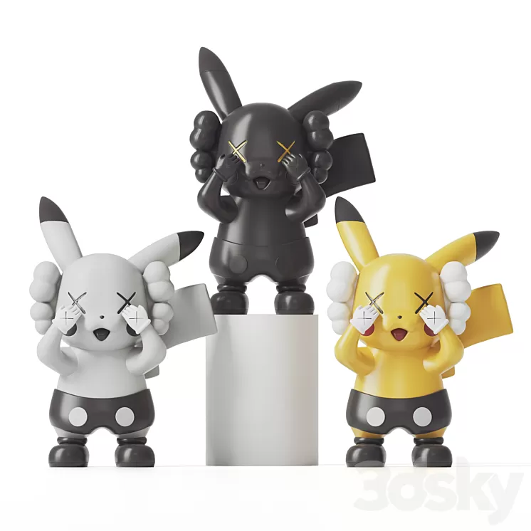 Pikachu 3D Model