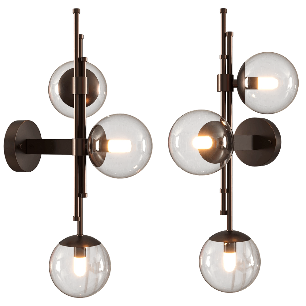 Pikart  - Wall lamp art. 31045 3D Model