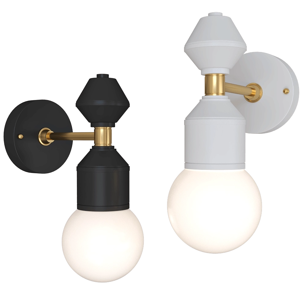 Pikart  - Wall lamp Art.  6239 3D Model