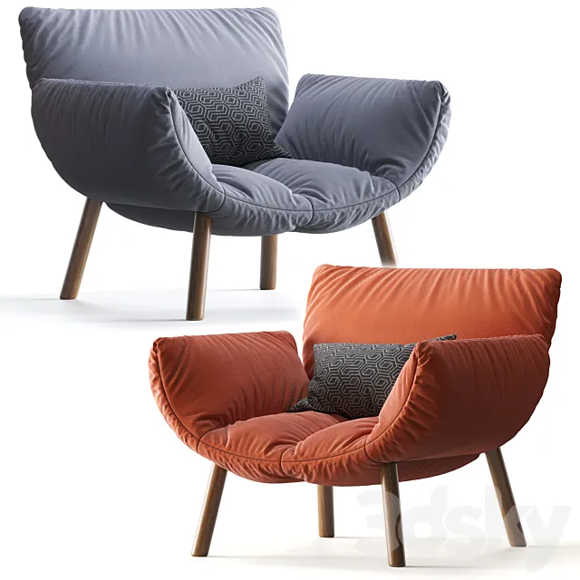 Pil Bonaldo Armchair 3DModel