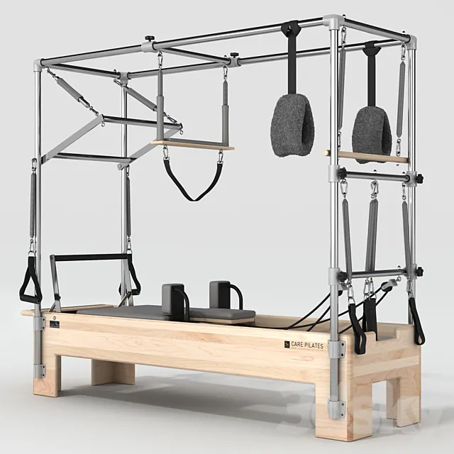 Pilates - simulator Reformer Cadillac Combo CRCC. Free Download