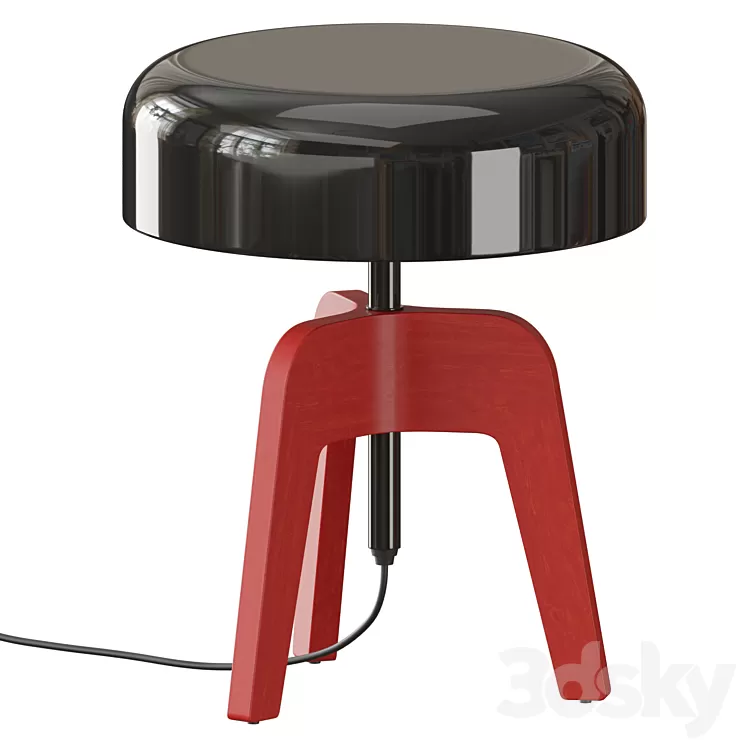 Pileo Bassa Lamp 3D Model Free