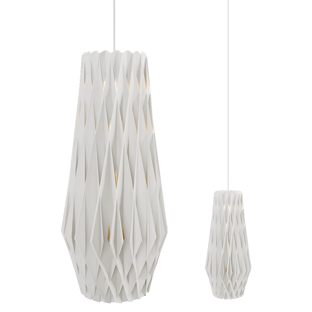 Pilke  - Pendant lamp Signature 3070 white 3D Model